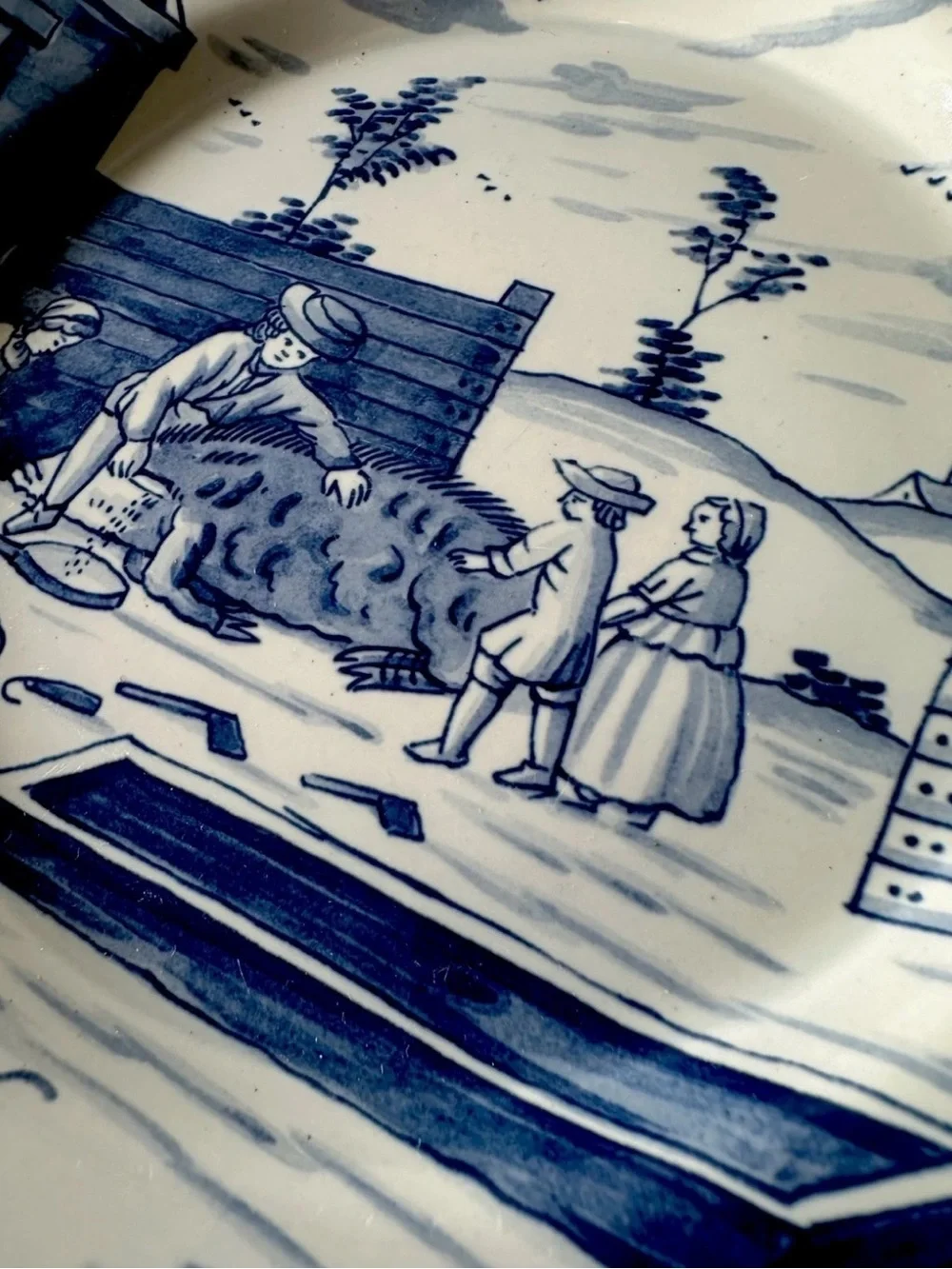MMA November Delft Month Plate First Edition Holland DWR Vintage